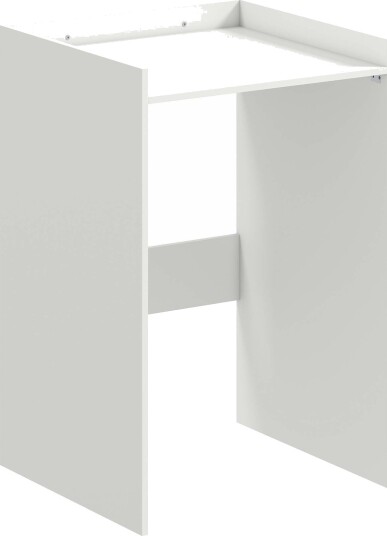 Baderomsskap med vaskemaskinplass hvitt 64 x 60 x 97,5 cm