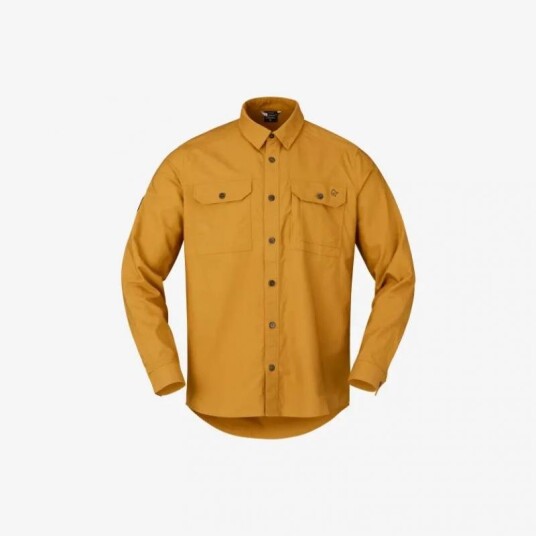 Varangersportslager Norrøna Femund Cotton Shirt M Camelflage XL