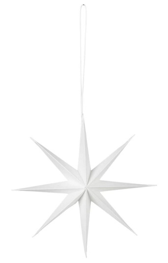 Broste Copenhagen Star papirstjerne Ø 15 cm White