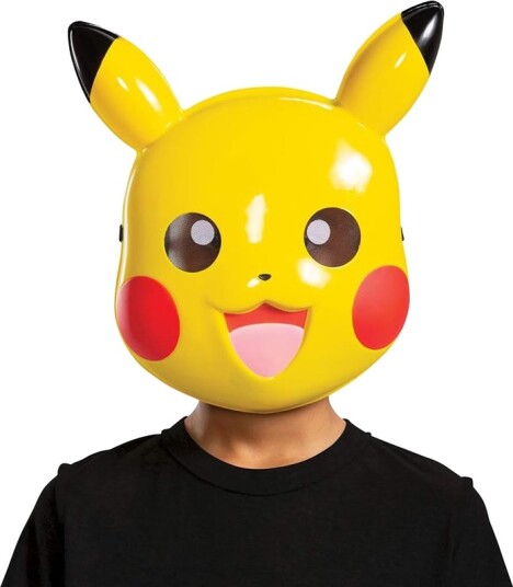 Pikachu Maske Pokemon Lisens Én Størrelse