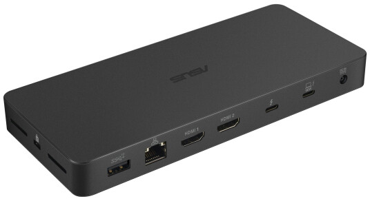 ASUS DC500 Triple 4K Thunderbolt 4 dokkingstasjon USB C USB A 2xHDMI Svart ASUS DC500 Triple 4K Thunderbolt 4 dokkingstasjon USB C USB A 2xHDMI Svart