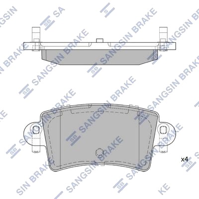 Hi Q SP1895 Bremseklosser