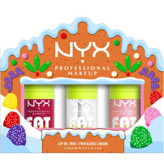 NYX PROFESSIONAL MAKEUP Fat Oil Lip Drip Gloss Trio Kit