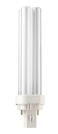 Philips Lysrør Master pl-c 18w/840/2p g24d-2 G24d-2