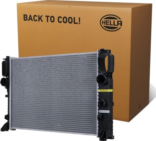 Radiator, motorkjøling HELLA 8MK 366 300-621