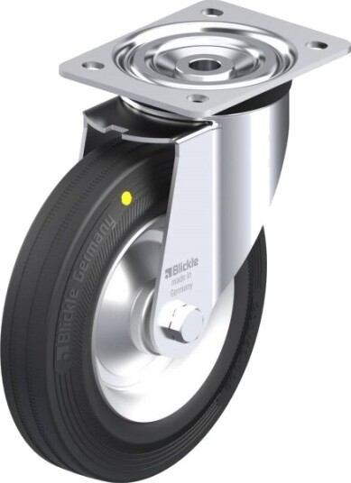 Blickle Hjul L-V 202R-El Hjuldiameter 200 Mm Bæreevne (Maks.) 205 Kg 1 Stk