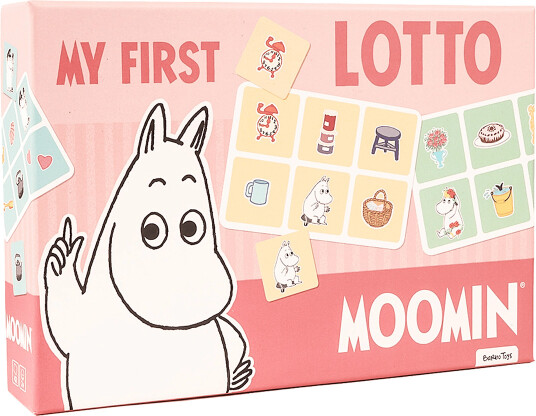 Barbo Toys Moomin My First Lotto Pink ONE SIZE