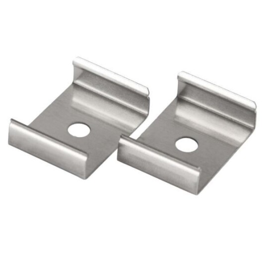 Hide-a-Lite Clips Art Feste 2-pakning Aluminium