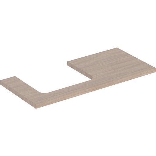Geberit One benkeplate 104,2x47,3 cm eik