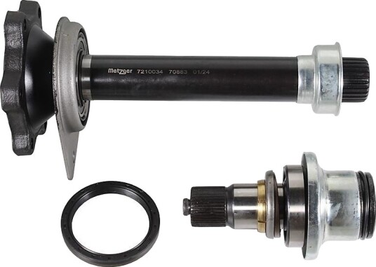 Flensaksel, differensial METZGER 7210034