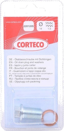 Påfyllingsplugg bunnpanne CORTECO 220120S