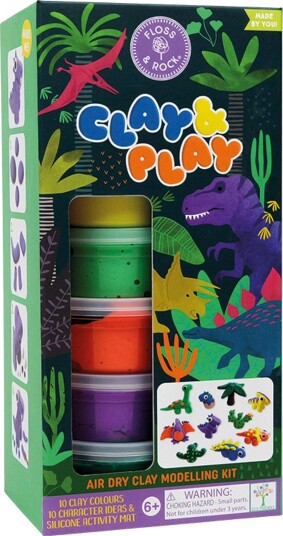 Floss & Rock | Dino Clay & Play | 24X18X5