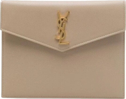 Yves Saint Laurent Vintage Dame Pre owned Beige ONE SIZE, Yves Saint Laurent Vintage Dame Pre owned Beige ONE SIZE,
