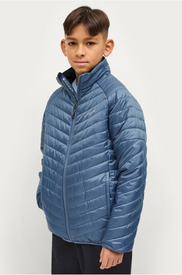 Áhkká Lettvektsjakke Liner Jacket Kids Blå