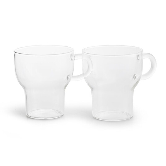 Sagaform glasskopp 25 cl 2-stk. Klar