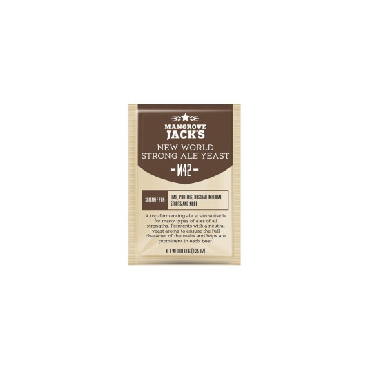 Mangrove JackS New World Strong Ale M42 10g Tørrgjær for Engelske øl