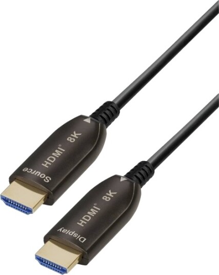 Maxtrack Hdmi Kabel Hdmi A Hann Til Hdmi A Hann 30,00 M Sort 8K Uhd