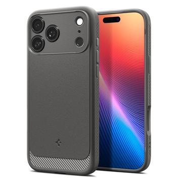 Spigen Rugged Armor MagSafe Mobildeksel til iPhone 17 Pro Max - Grå