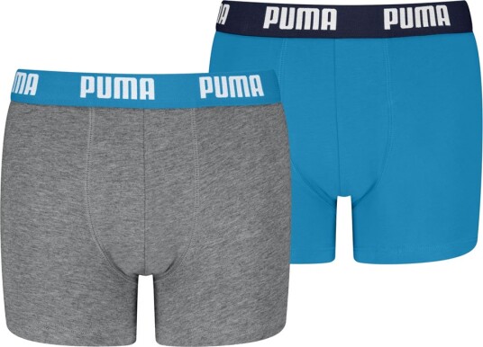 Puma Boxershorts 2 pack Blå/Grå Puma 122/128 Boxershorts 122 128