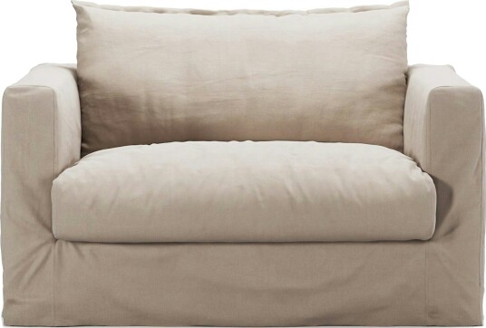 Le Grand Air Nou Love Seat Bomull Beige