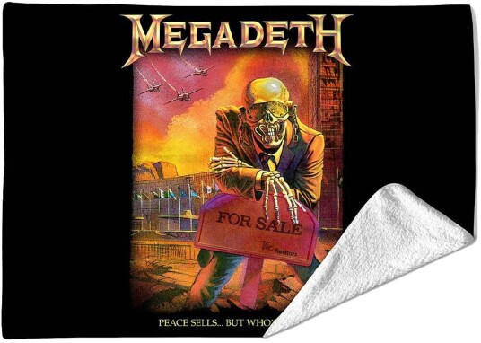 Rocksax Megadeth Rust 2 Sherpa Fleece Blanket 60 in x 80 in 78899350