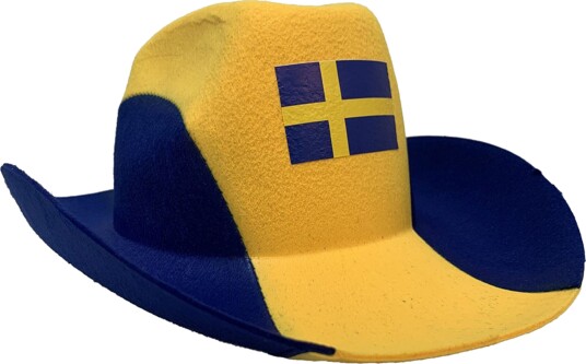 Netshirt Cowboyhatt Sverige One size Cowboyhatt