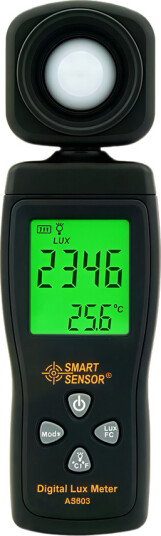 Luxmåler - Måling av lys, digital luxmeter