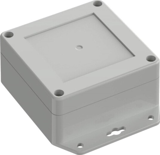 Tru Components TC 13865240 121,5 × 90 × 45 mm Polykarbonat Lysegrå