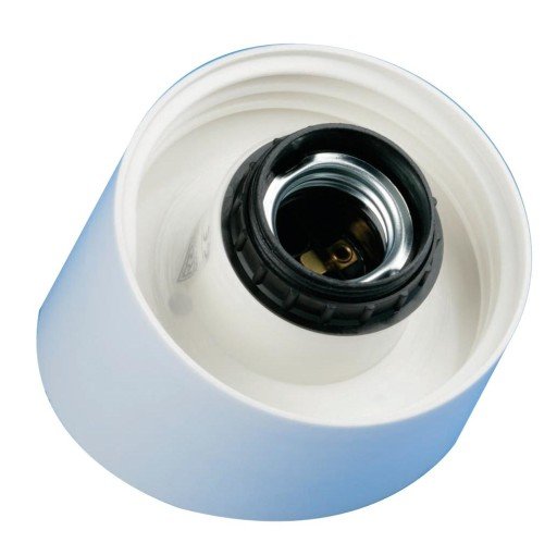 Veggarmaturer 60 W, E27, 84,5 mm Gjenge, Hvit Veggarmaturer 60 W, E27, 84,5 mm Gjenge, Hvit