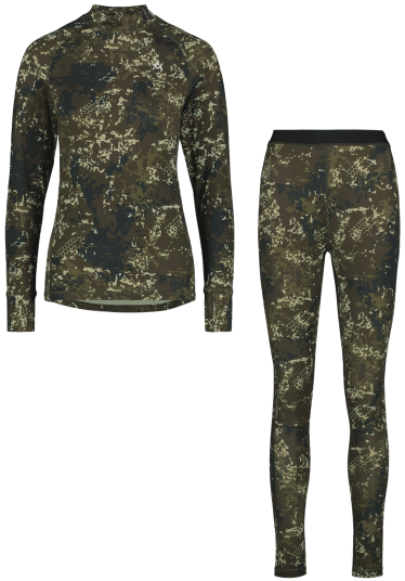 Alaska 1795 W"s CoolDry Base Layer Set BlindTech Forest Forest Camo BlindTech Forest Forest Camo XL