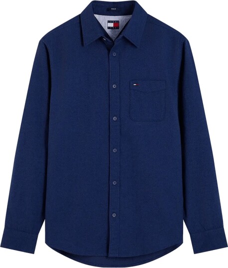 Tommy Jeans Tjm Reg Flannel Shirt Ext Navy S