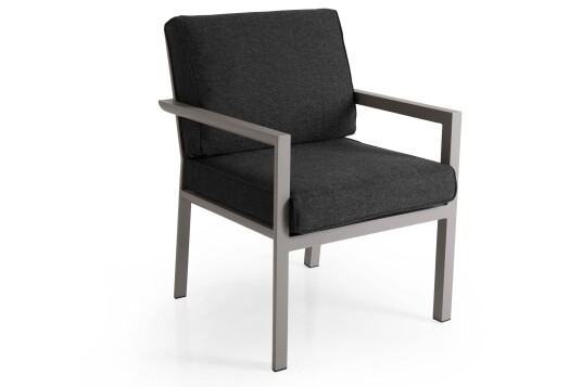 Brafab Delia lenestol Khaki med svart dyna Beige Brafab Delia lenestol Khaki med svart dyna Beige