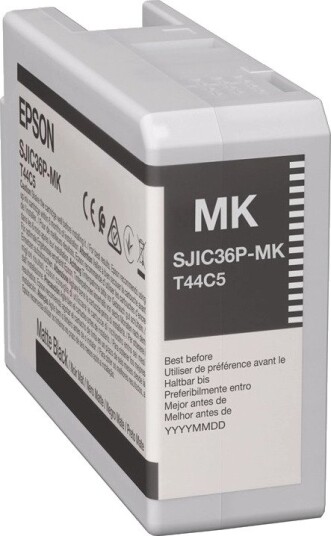 Epson Blekkpatron SJIC36P-BK Matt Sort (80ml)