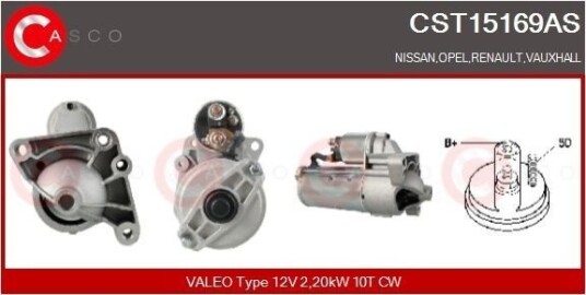 Starter CASCO CST15169AS