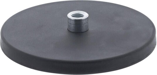 Format Neodymmagnet 88mm, 420n, Med M8-Gänga, Gummi Format Neodymmagnet 88mm, 420n, Med M8-Gänga, Gummi