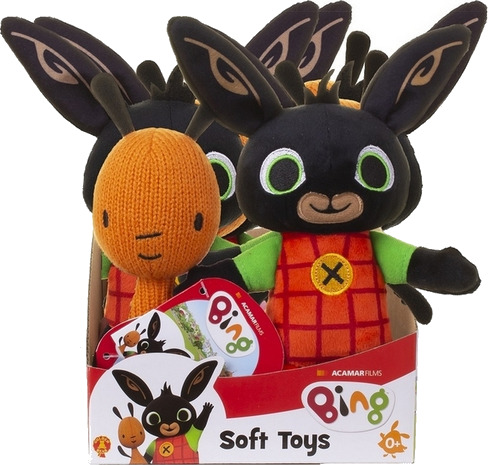Bamse plysj Bing/Flopp ass.