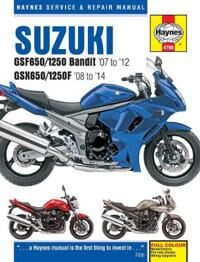Suzuki Gsf650/1250 Bandit & Gsx650/1250f (07-14) Haynes Repair Manual Av Phil Mather