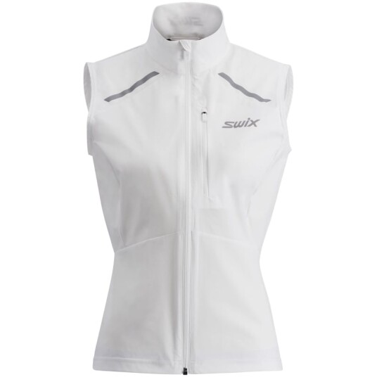 Swix Women's Pace Wind Vest L, Bright White Swix Women's Pace Wind Vest L, Bright White