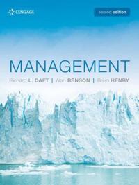 Management Av Brian (Insead) Henry, Richard (Vanderbilt University) Daft, Alan Benson