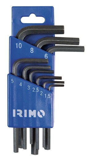 Irimo Unbrakonøkkel I Sett 1,5-10 Mm, 9 Deler, Korte