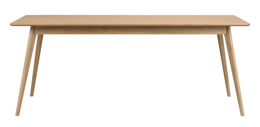 Rowico Home Yumi Spisebord, lakkert eikefinér, 190x90 1564243-01-0 1560633-01-0