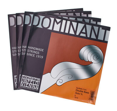 Thomastik Dominant Saiten-Set für Kontrabass 3/4 Solostimmung