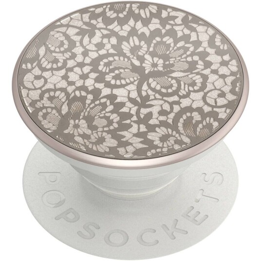 POPSOCKETS PopGrip - Metal Floral Lace - Luxe Stander & Greb
