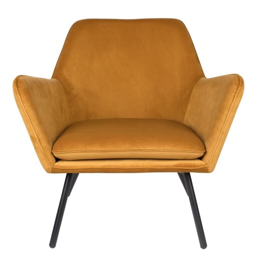homii Bon Loungestol - Gull Velour Unoliving