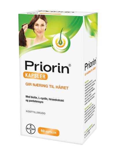 Priorin Kosttilskudd kapsler, 60 stk. Priorin Kosttilskudd kapsler, 60 stk.