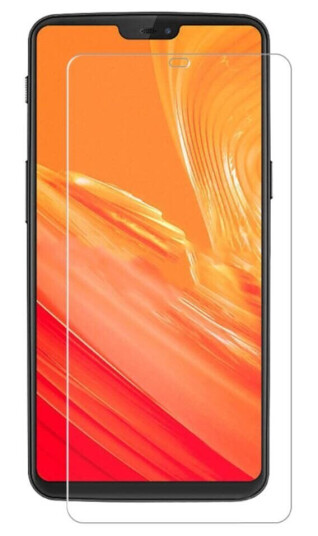 INCOVER OnePlus 6 Herdet Glass - Case Friendly - Skjermbeskytter - Gjennomsiktig
