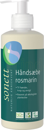 Sonett Håndsåpe Rosmarin 300ml Sonett Håndsåpe Rosmarin 300ml
