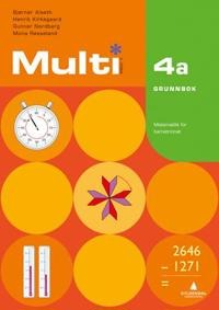 Multi 4a, 2. Utgave Av Bjørnar Alseth, Henrik Kirkegaard, Gunnar Nordberg, Mona Røsseland
