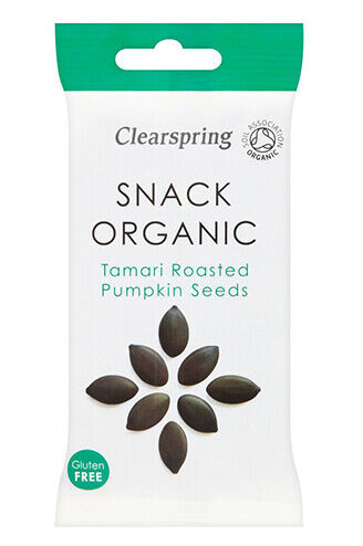 Clearspring Tamari Ristede Gresskarkjerner 30gram