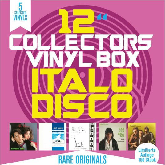 12" Collector's Vinyl Box: Italo Disco